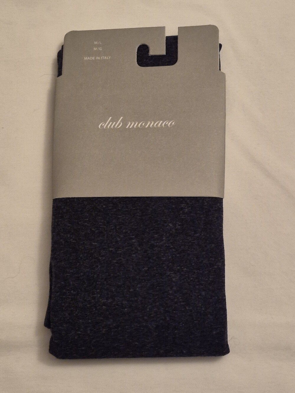Club Monaco Heather Charcoal Tights